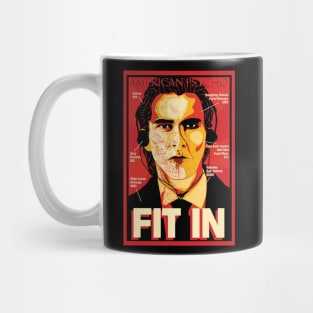 American Psycho Fit In Movie Mug